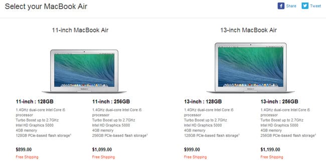 Apple Makes Macbook Air Faster...and $100 Cheaper
