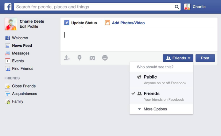 Facebook Changes Default Privacy Settings to "Friends Only" Instead of "Public," And More