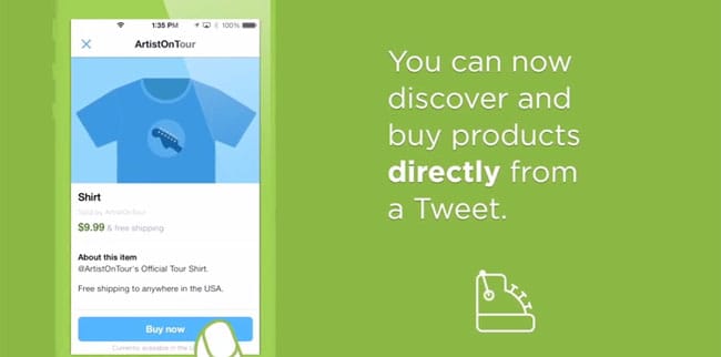 Twitter Will Soon Add “Buy” Button to Tweets