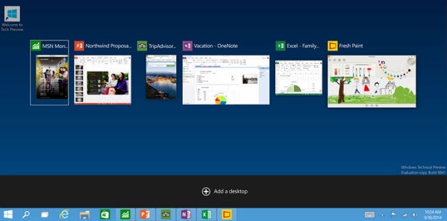 Windows 10 Technical Preview: First Impressions