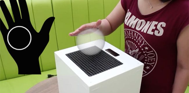 Researchers Create “Touchable Holograms” Using Ultrasound