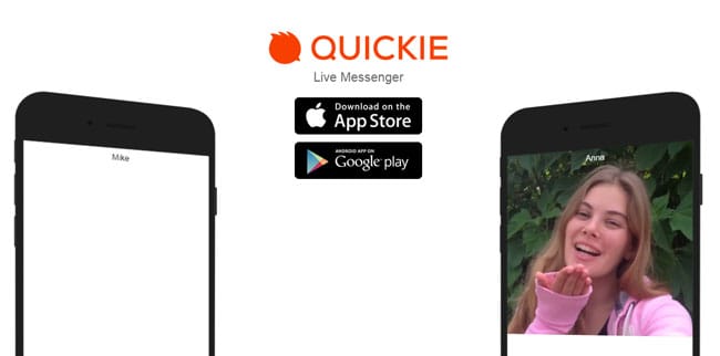 Quickie: Like Snapchat and Slingshot had a Crazy Baby