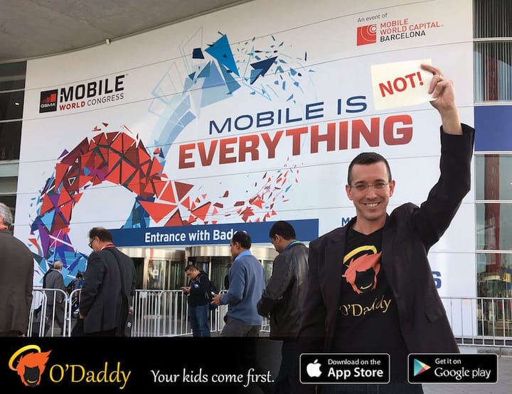 O’Daddy Wants Parents to Stop Using Their Phones and Hang Out With Their Kids