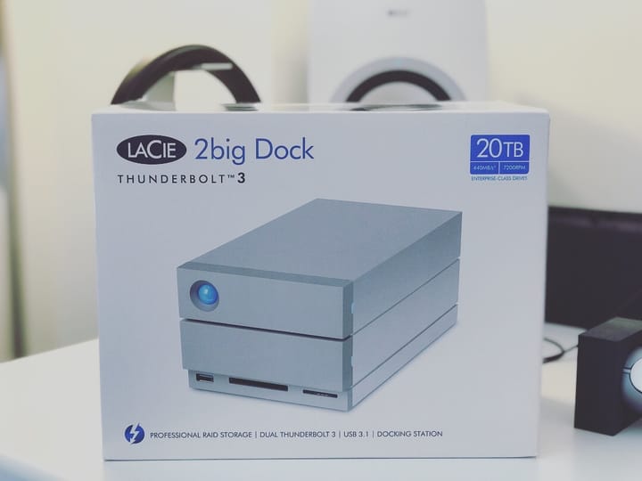 Review: LaCie 2big Dock Thunderbolt 3 external drive