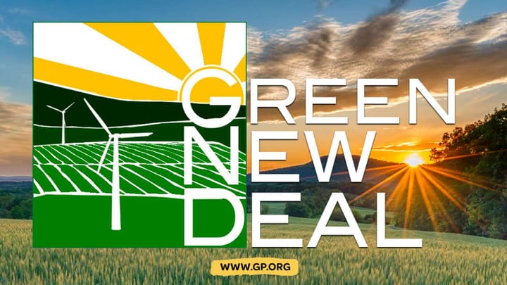 What would technology's role be in the Green New Deal?