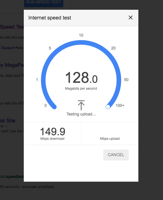 google is getting into the speed test