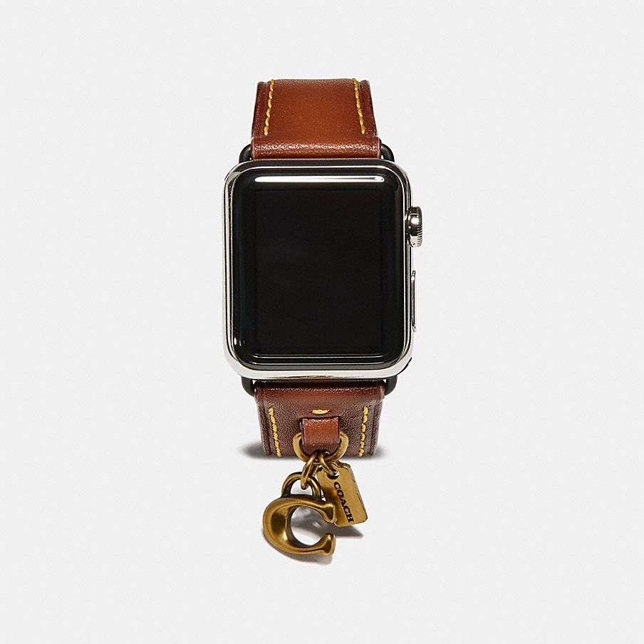 Coach Apple Watch Strap with Charms