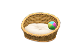 Original Animal Crossing Pet Bed